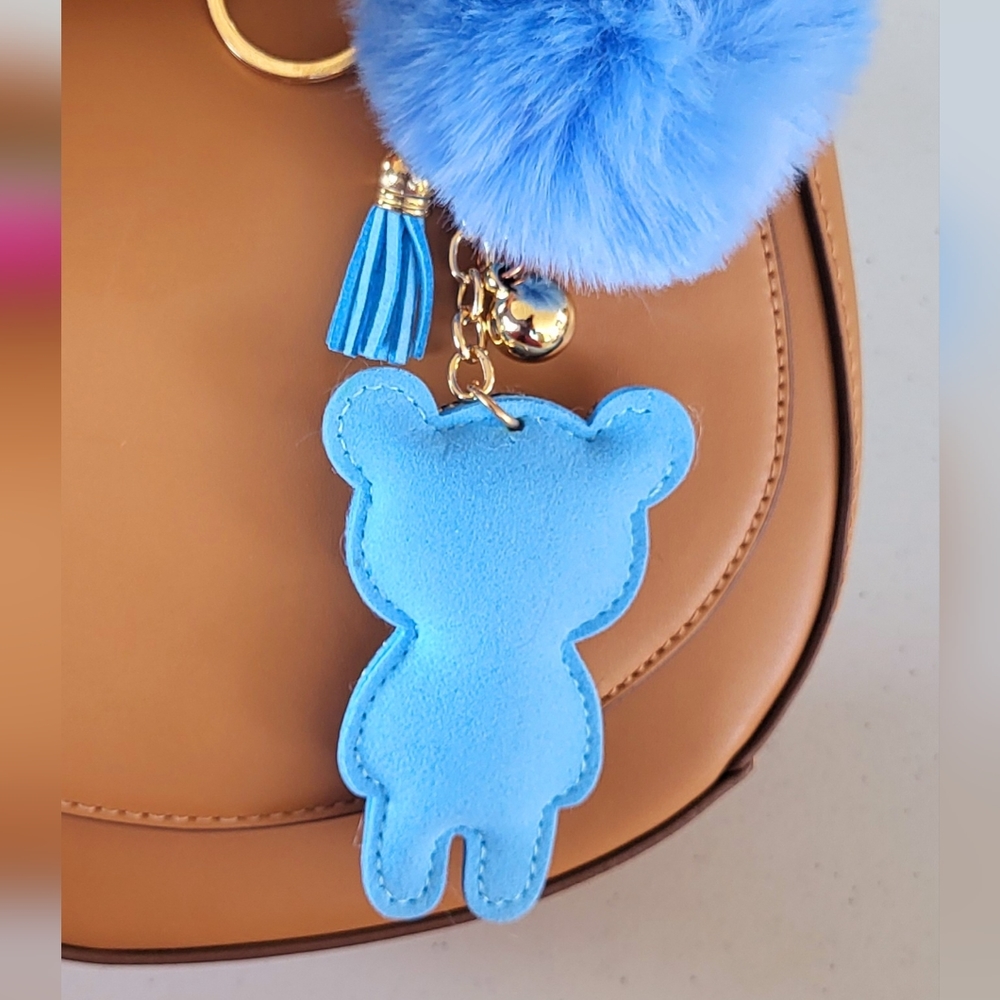 Teddy rhinestone Keychains - Picture 3 of 3